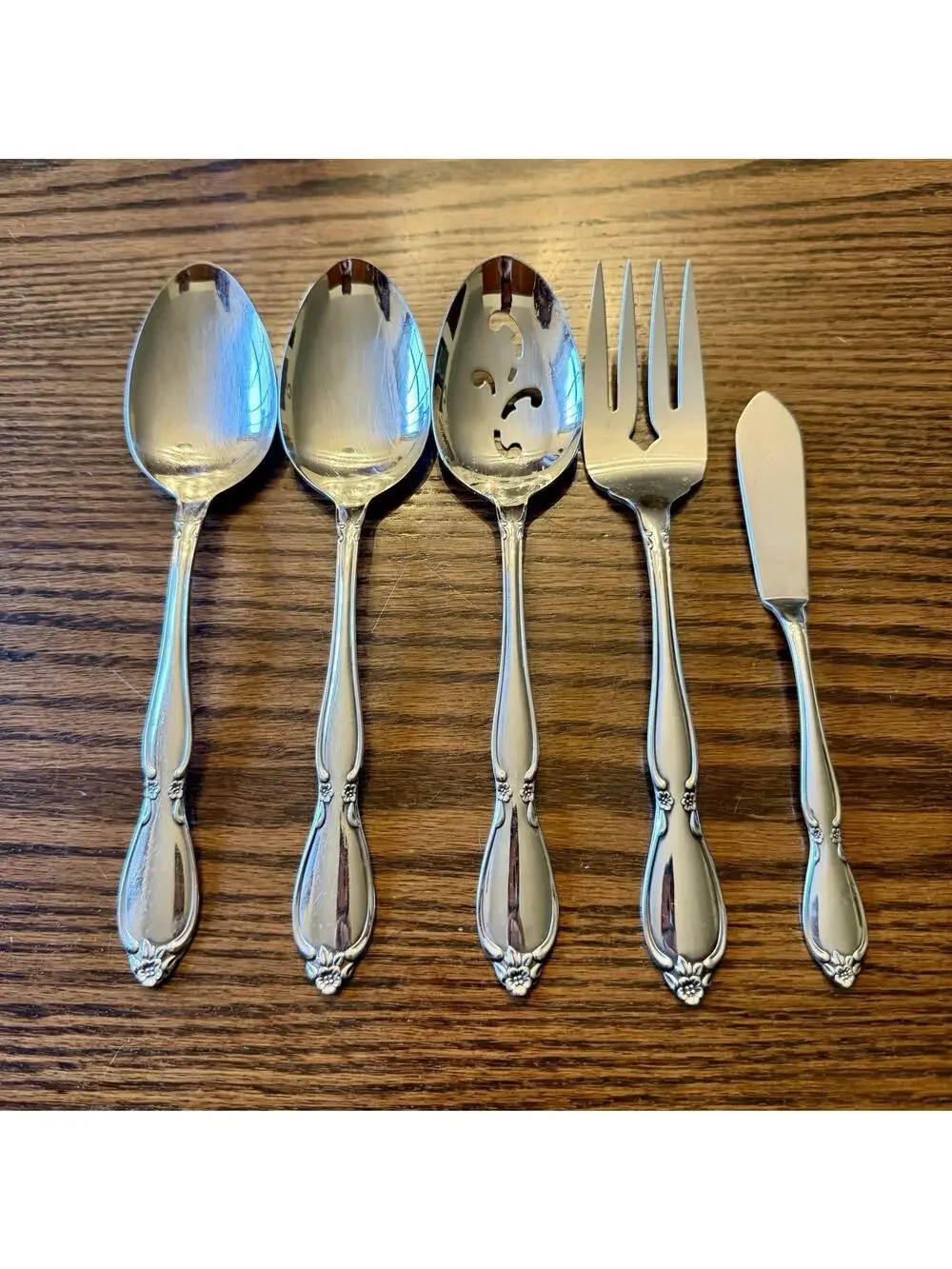 Oneida Chatelaine Set of 5 Serving Pieces Community Stainless Flatware